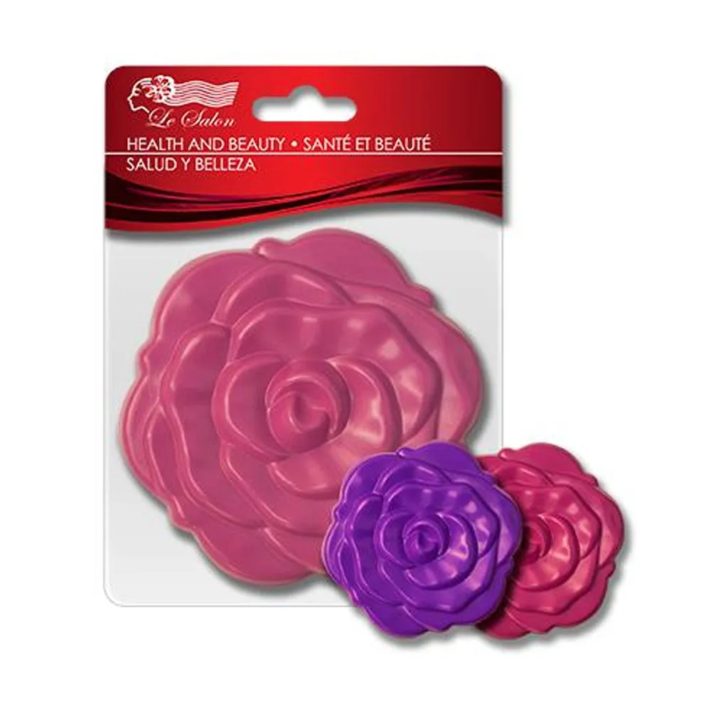 3 Set Compact Mirror Portable Pocket Rose Double Sided Folding Magnifying Makeup