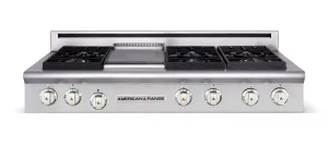 American Range GASSEALEDBURNERLEGEND48 Legend 48 Inch Cuisine Rangetop