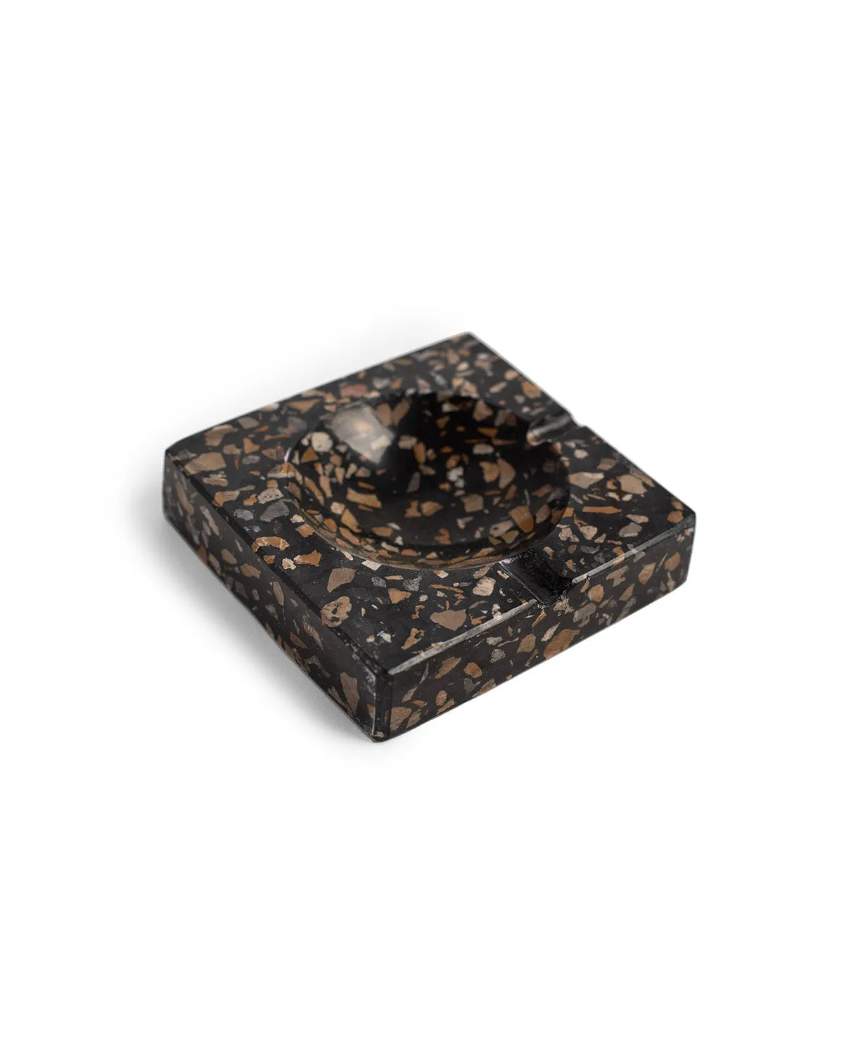 Black Terrazzo Ashtray