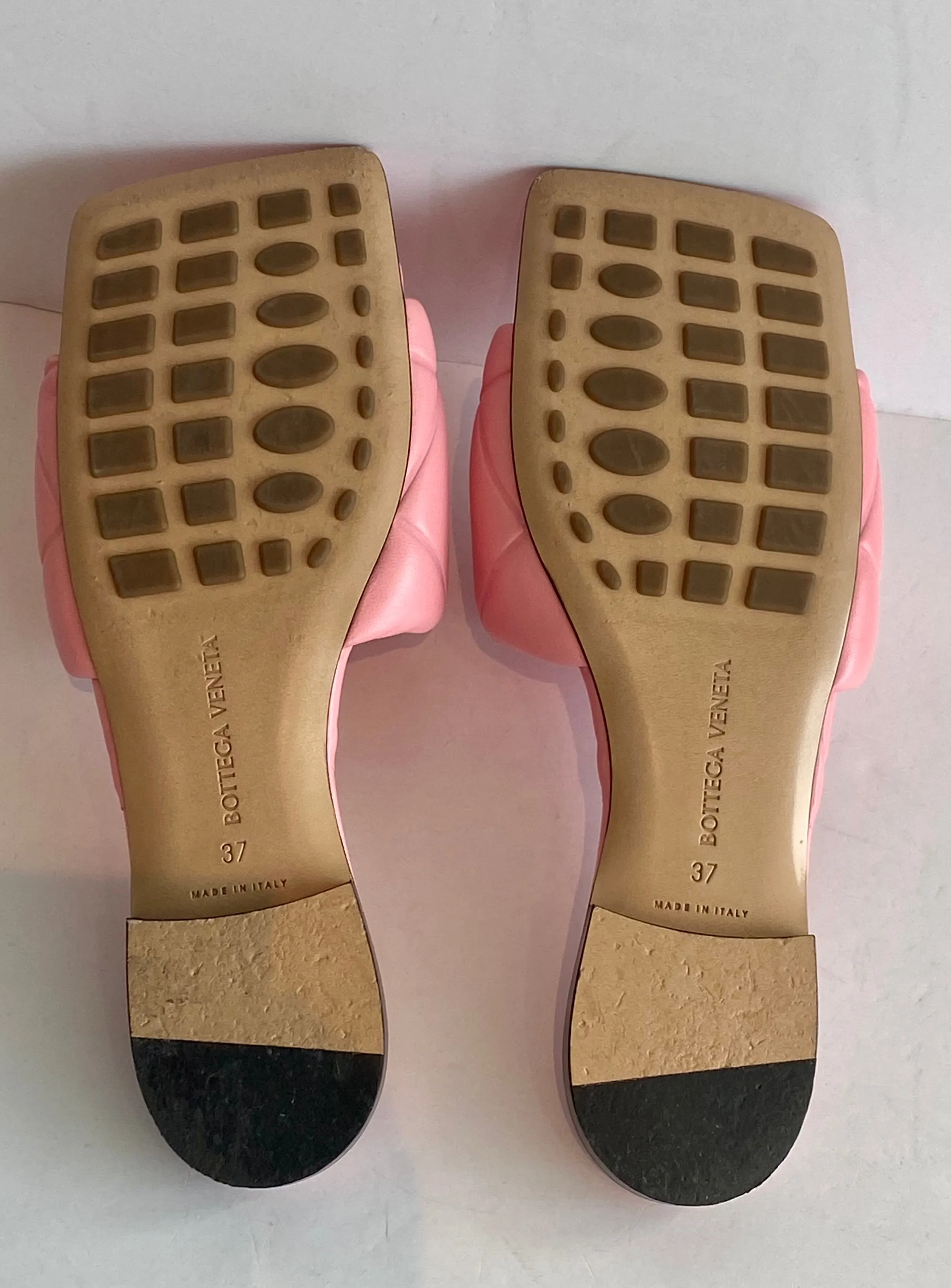 Bottega Veneta Debossed-leather Slide