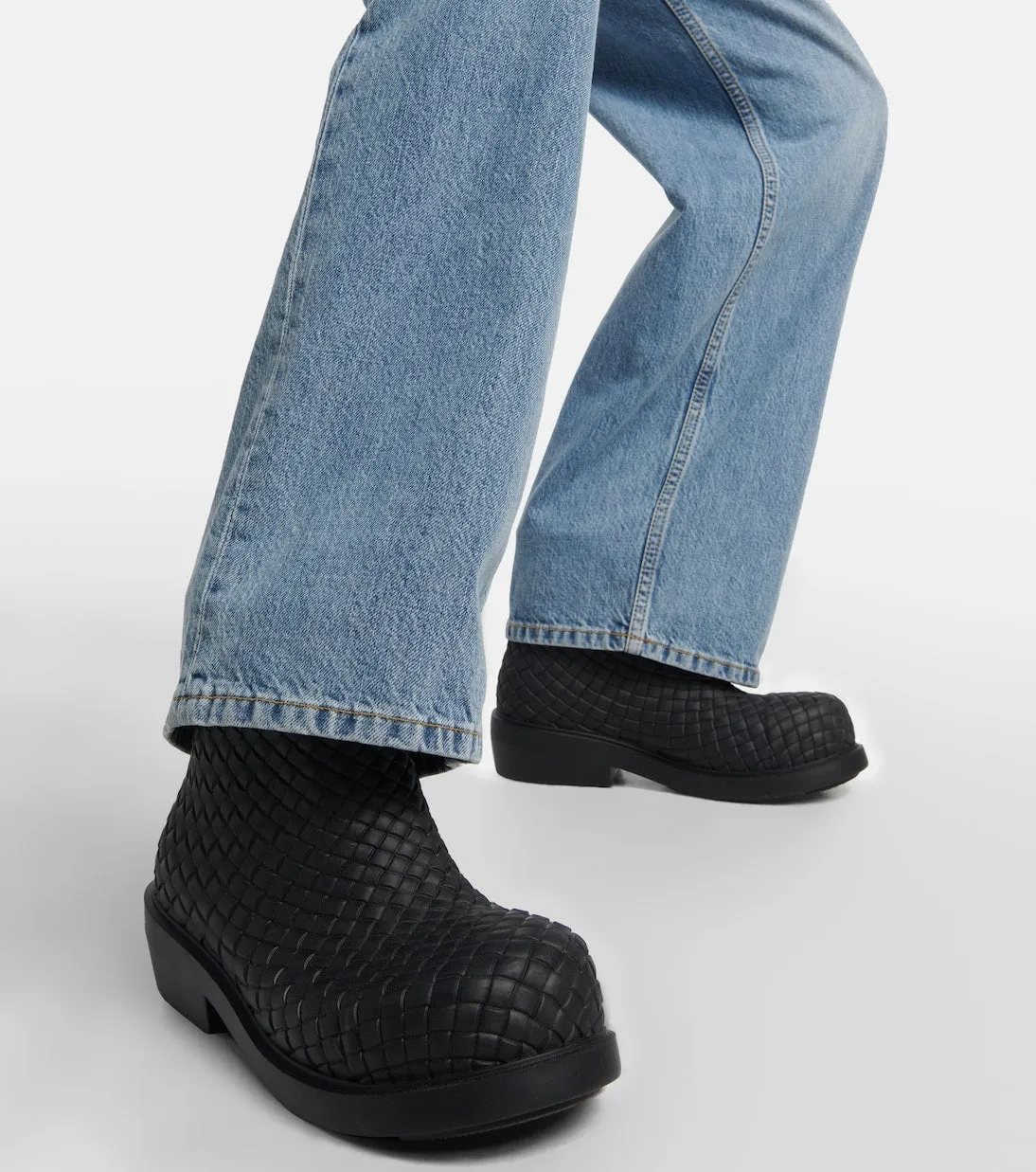 Bottega Veneta fireman ankle boots, black