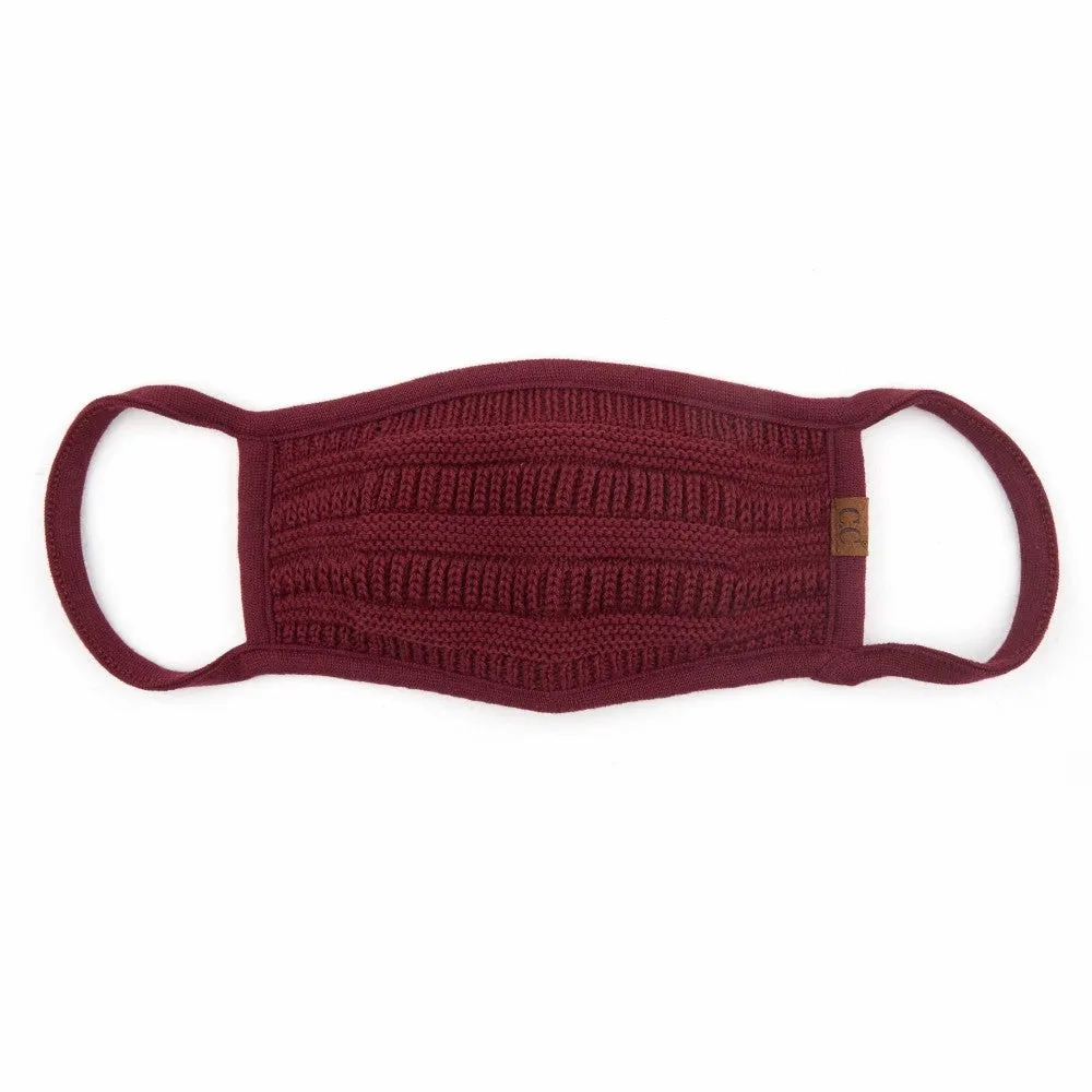CC Brand Knit Face Masks