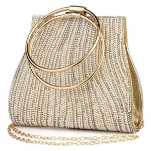 Diamond Rhinestone Clutch Crystal Party Bag For Woman