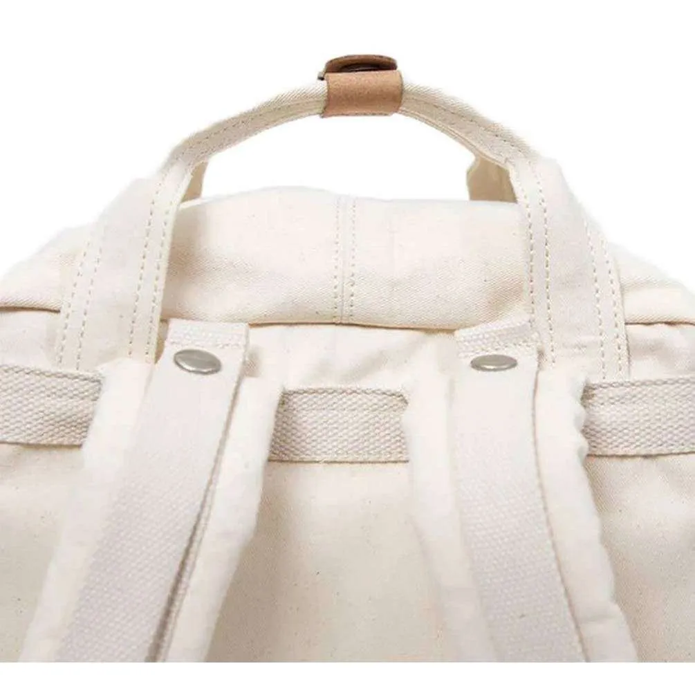 Doughnut Macaroon Backpack - Beige