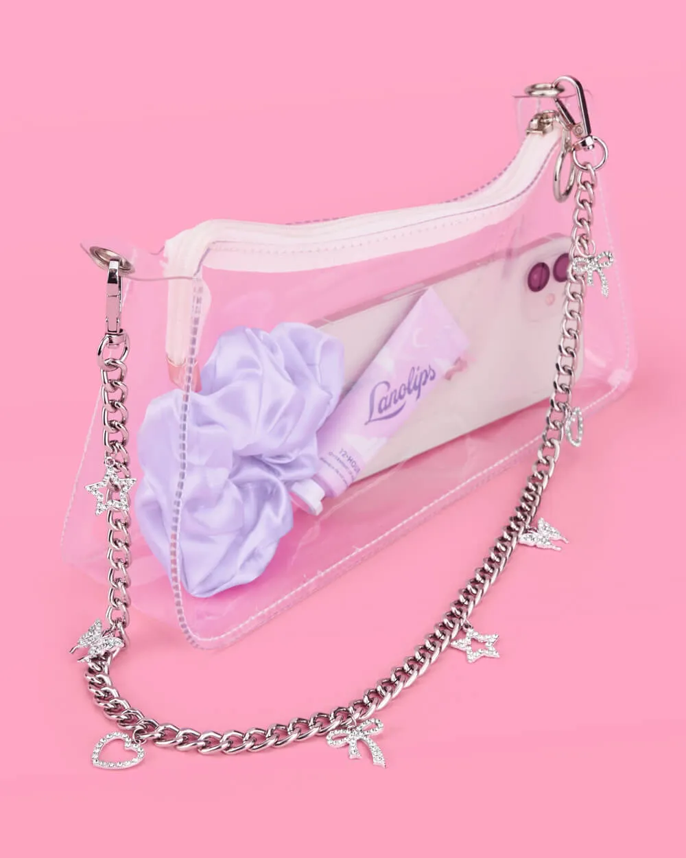 Good Idea Concert Strap - 23" chain   rhinestone charms