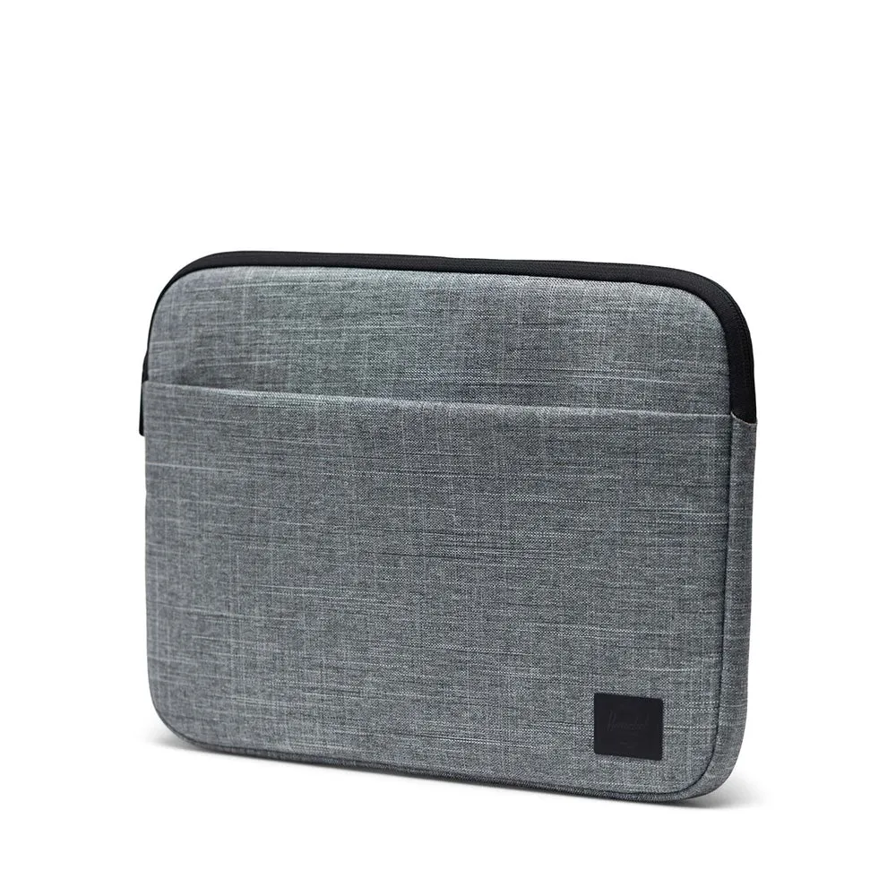 Herschel Denman 14 Inch Sleeve Tech Bags - Raven Crosshatch