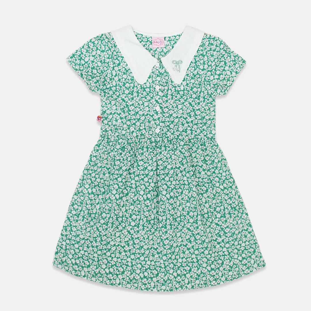 Mini dress/ Dress Pendek Anak Green/ Rodeo Junior Girl Red Christmas